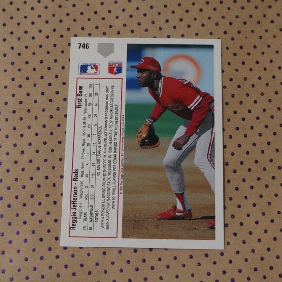 Reggie Jefferson #746 Baseball Card - Picture 2 of 2
